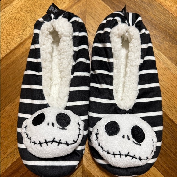 Disney Shoes - Jack Skellington Slipper Socks - Disney Women Nightmare Before Christmas Size 7